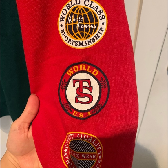 TopShop Forest Nevada Collegic Sweatshirt - Picture 3 of 4